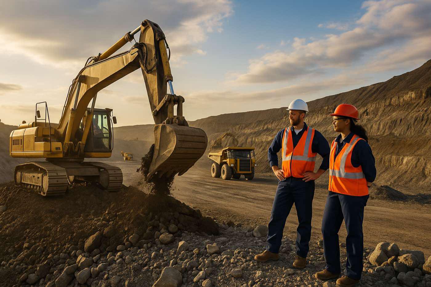 Modern mining safety technology equipment